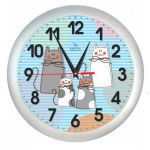 Часы настенные Вега П 1-5/7-206 «Кошки»