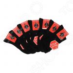 Комплект мужских носков MEN SOCKS «Неделька»: 7 шт. Цвет: черный
