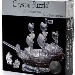 Кристальный пазл 3D Crystal Puzzle «Пиратский корабль»