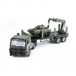 Радиоуправляемый грузовик-трейлер + танк Zhoule Toys CityTruck 1:18 - 551-B2